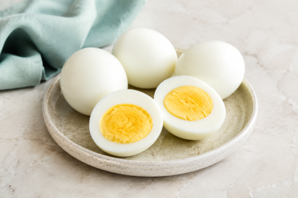Hard boiled eggs