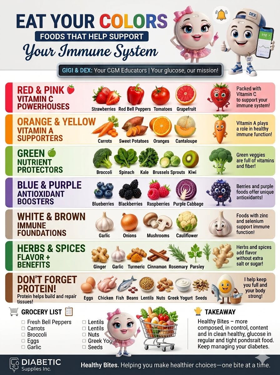 Eat Your Colors: Foods That Help Support Your Immune System